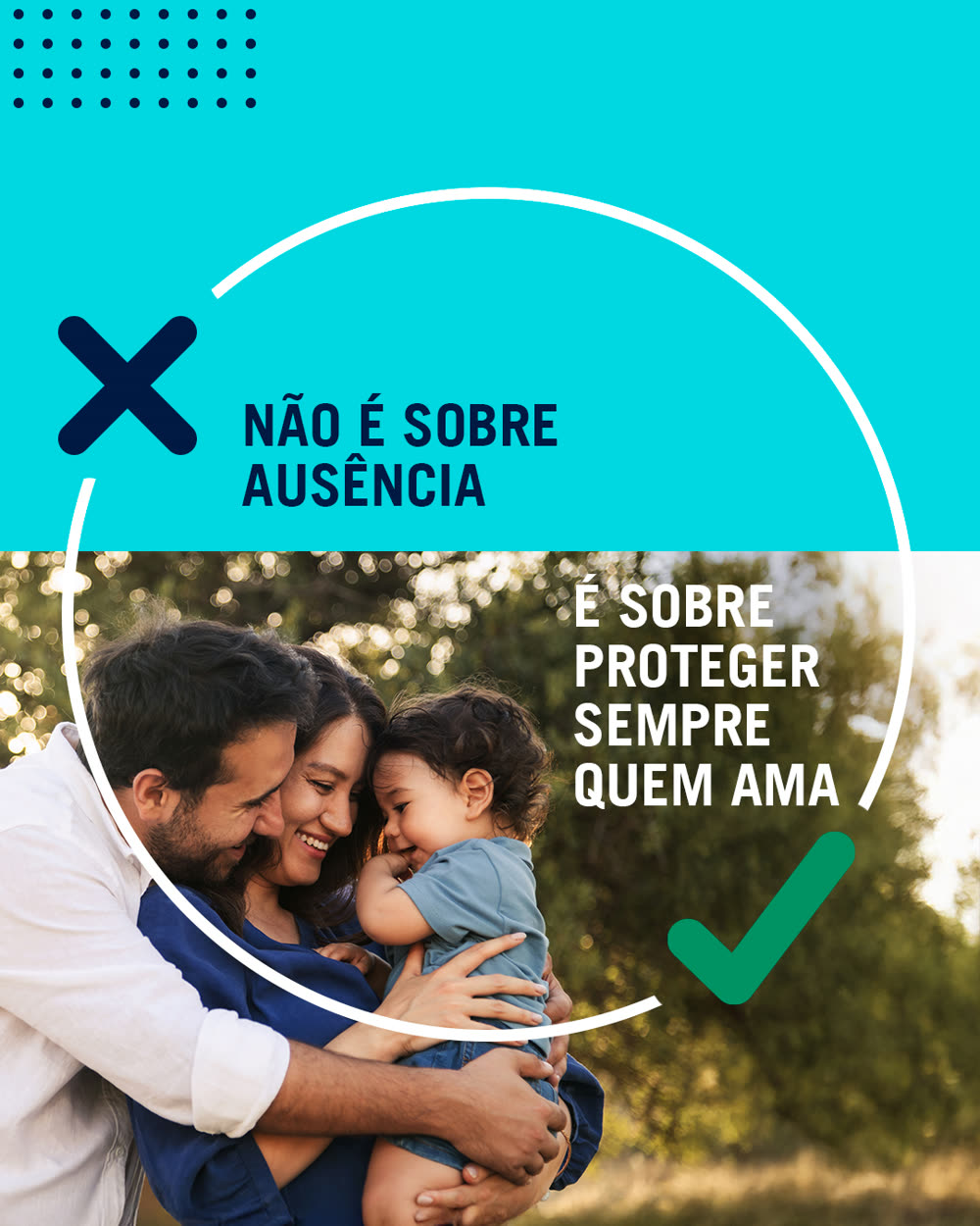 Não é sobre ausência — é sobre proteger sempre quem ama